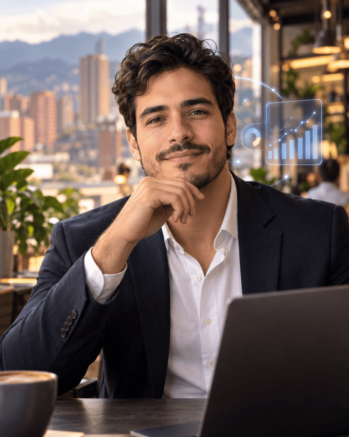 Retrato de Dot Tal-BOT, el agente de finanzas